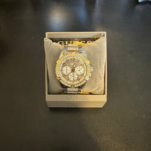 Load image into Gallery viewer, GUESS Frontier All Gold Chronograph Watch with White Crystals – Model U0799G2