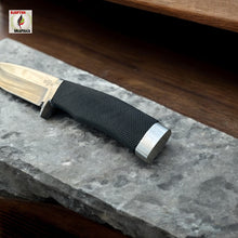 Load image into Gallery viewer, GTW 440C Fixed Blade Survival Knife – 8.8” Outdoor Full Tang Hunting Knife with Rubber Handle & Sheath