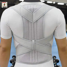 Load image into Gallery viewer, Adjustable Back &amp; Shoulder Posture Corrector – RECOMMENDED TO ORDER 1–2 SIZES UP FROM NORMAL SIZE