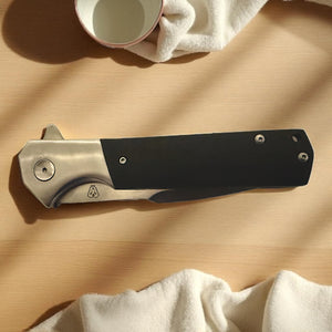 Eafengrow D2 Steel Folding Knife – Axis Lock, G10 Handle | 9.5" Premium EDC Knife