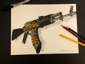 AK-47 "Slats" Edition- Edition 1 Print