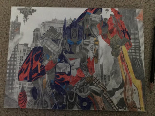Optimus Prime- Print – Kimpton Graphics Art