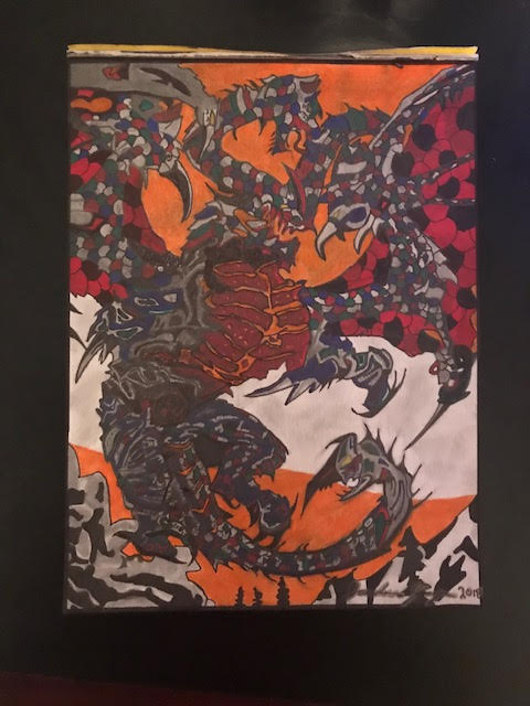 Space Dragon 6- Print