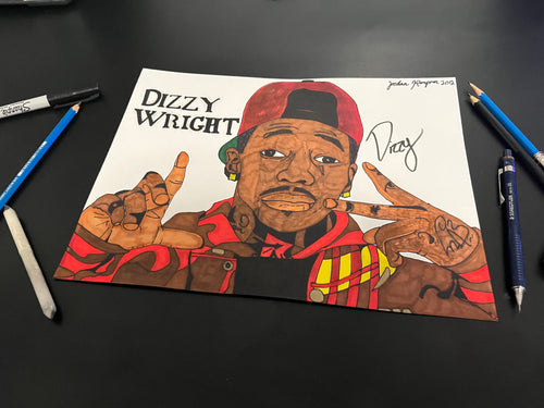 Dizzy Wright Remastered- Print