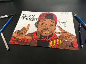 Dizzy Wright Remastered- Print