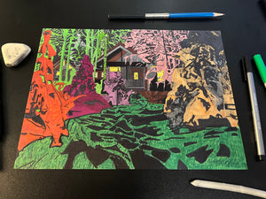 Cabin In The Woods "Seasons"- Edition 1 Print